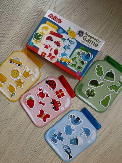 Развивающие магниты для изучения цветов😍
